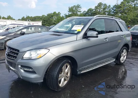 2013 Mercedes-Benz Ml 350 4Matic из США, поврежденный, VIN 4JGDA5HB1DA248898